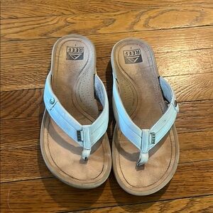 Reef Women's White Sandals Pacific Cloud size 9